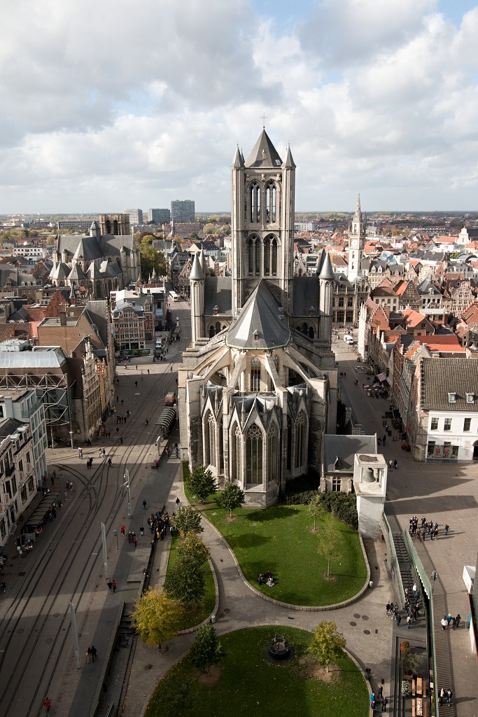 gent gand hdr belgie Sint-Michielskerk Sint-Michielsbrug Korenlei Sint-Niklaaskerk Stadshal Emile Braunplein belfort Sint-Baafskathedraal Gravensteen